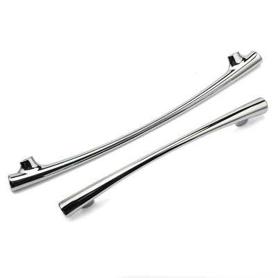 OEM CNC Hardware Parts Polished Chrome Arch Cabinet Pull with Stamped Stainless Steel
