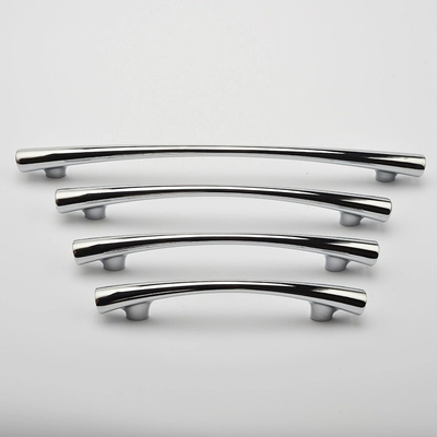 OEM CNC Hardware Parts Polished Chrome Arch Cabinet Pull with Stamped Stainless Steel