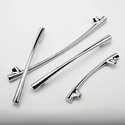 OEM CNC Hardware Parts Polished Chrome Arch Cabinet Pull with Stamped Stainless Steel