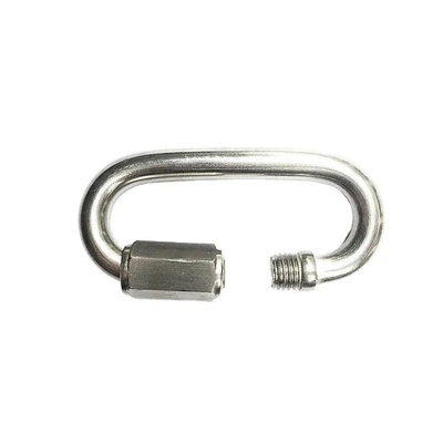 Stamping Process Stainless Steel Trailer Chain Hook Climbing Buckle Clip Rigging Hardware
