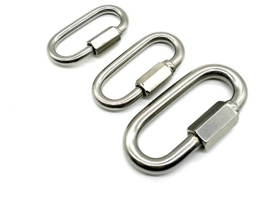 Stamping Process Stainless Steel Trailer Chain Hook Climbing Buckle Clip Rigging Hardware