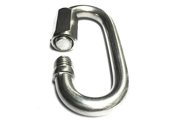 Stamping Process Stainless Steel Trailer Chain Hook Climbing Buckle Clip Rigging Hardware