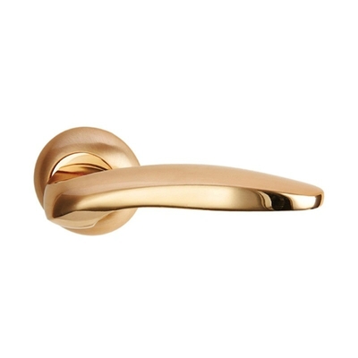 Stamping Process Door Lock Hardware in Zinc Alloy Aluminum Alloy and Polished Brass