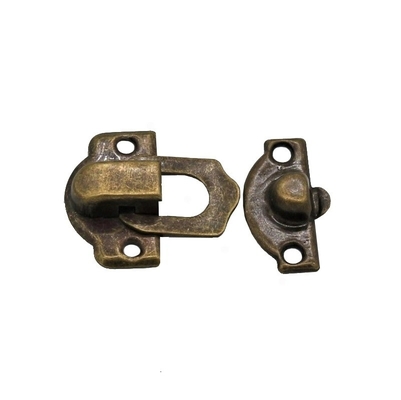 Custom Antique Metal Locks Curved Buckle Corner Locks for Stamping and Powder Coating