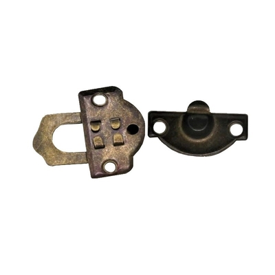 Custom Antique Metal Locks Curved Buckle Corner Locks for Stamping and Powder Coating
