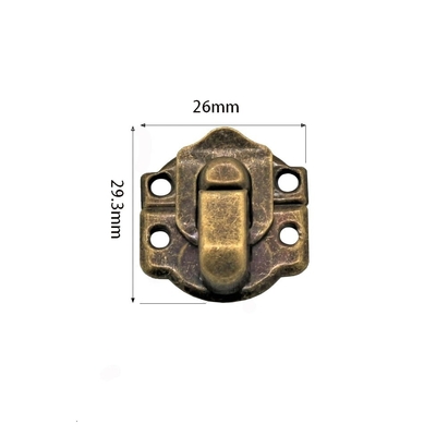 Custom Antique Metal Locks Curved Buckle Corner Locks for Stamping and Powder Coating