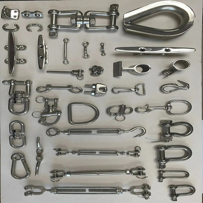 OEM CNC Hardware Parts Stainless Steel U-shackle Fastener with Stamping Process Design