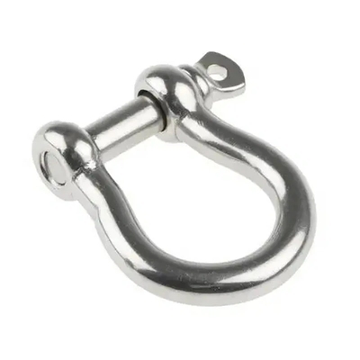 OEM CNC Hardware Parts Stainless Steel U-shackle Fastener with Stamping Process Design