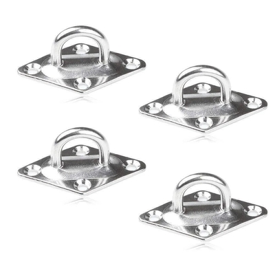 OEM CNC Hardware Parts Stainless Steel Eye Plate Mounting Buckle And Spinner Hardware Kit