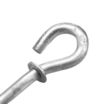 Stainless Steel OEM CNC Hardware Parts Bolt Hook Pigtail Hook with Stamping Process