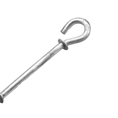 Stainless Steel OEM CNC Hardware Parts Bolt Hook Pigtail Hook with Stamping Process