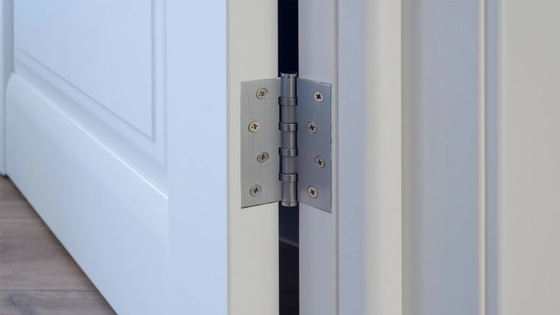 Powder Coating Semi-Hidden Self-Closing Hinge for Cabinet Door Hardware Stainless Steel
