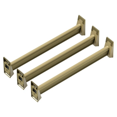 Polishing Bedroom Furniture Hanger Tube Support for Wardrobe Accessories Hardware