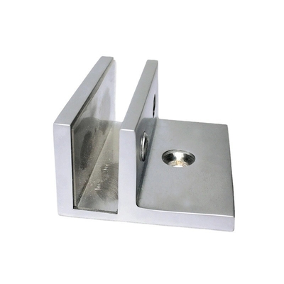 OEM CNC Hardware Parts F-Shaped Glass Panel Clamp with and Stainless Steel Material