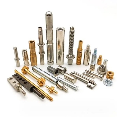 OEM CNC Hardware Components Customized Machined Brass Connectors with Stamping Process