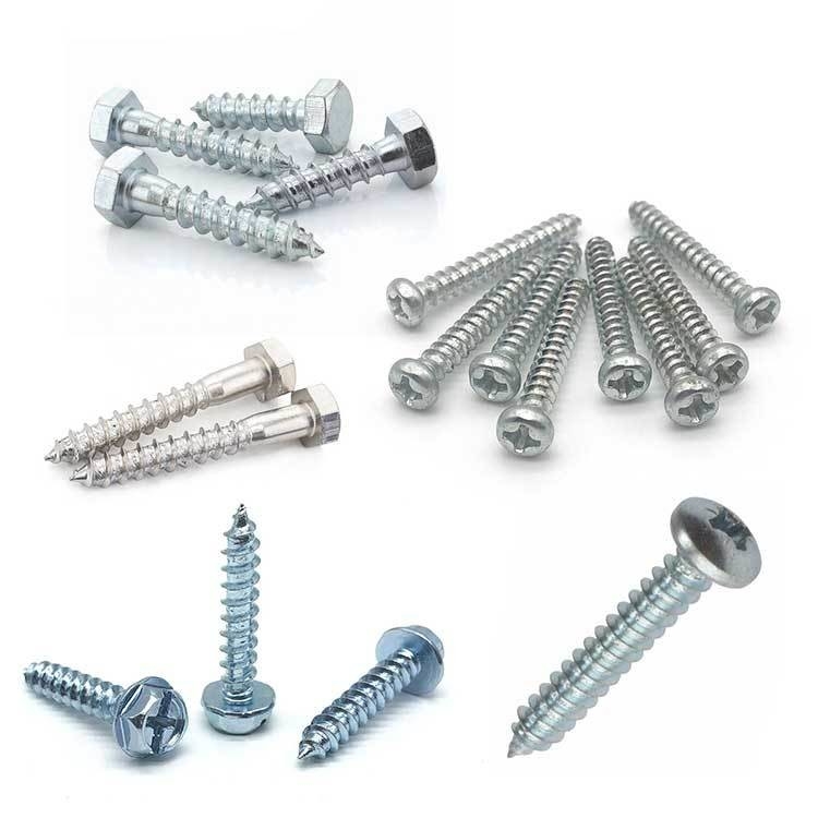 Thread Forming Screw for Plastic Metal Wood Customized Stainless Steel Powder Coating