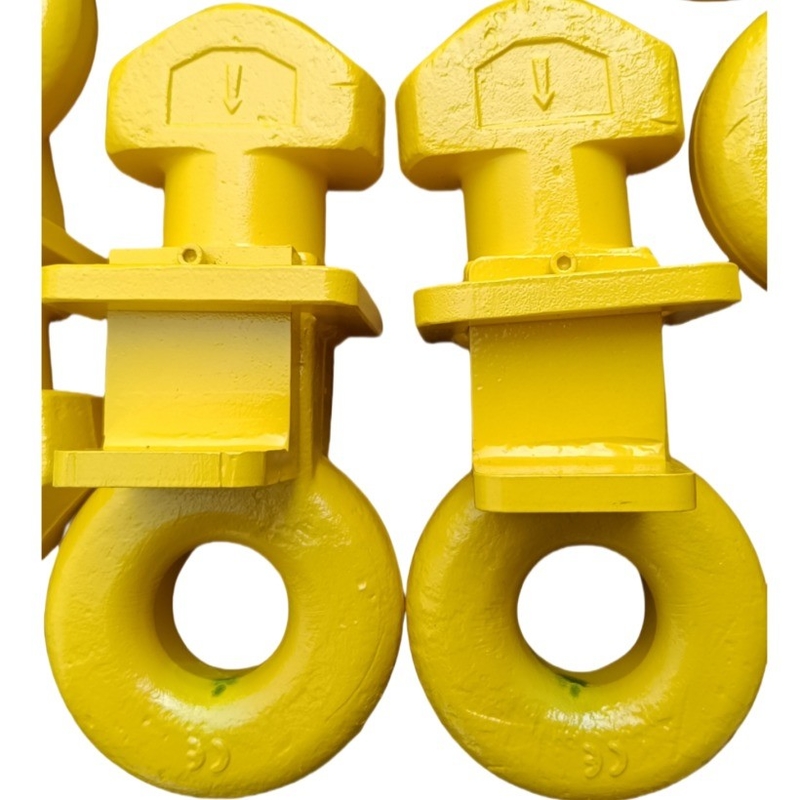 Custom Sizes G80 Container Hook Lifting Hook Rigging Eye for Material Handling Needs