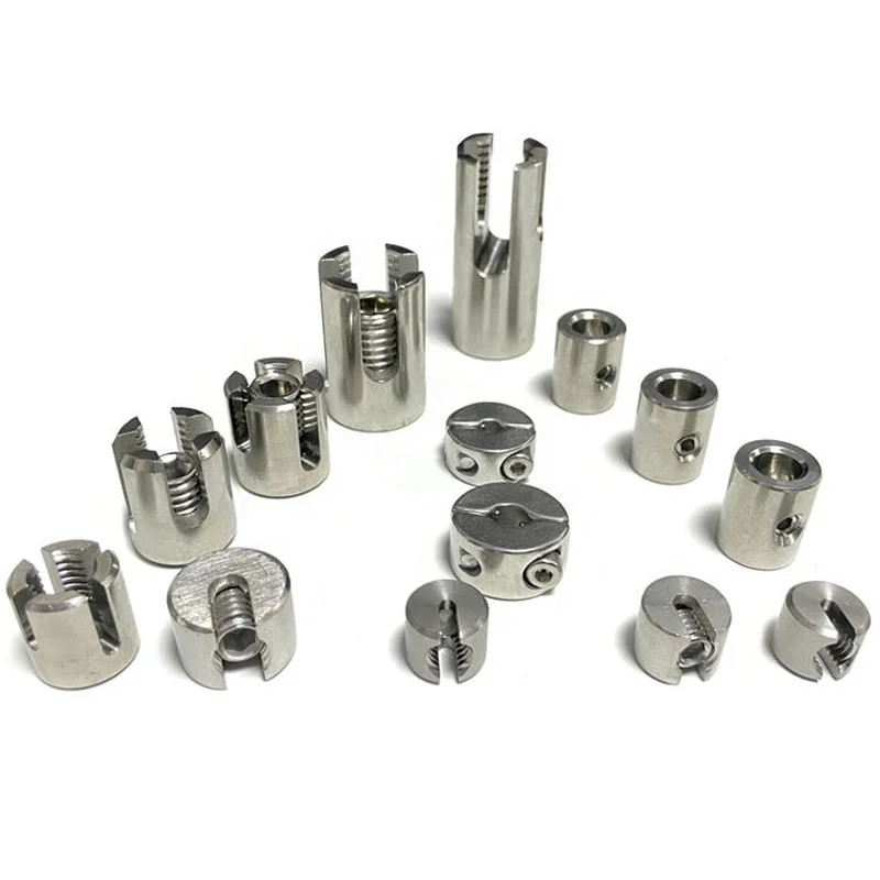 Standard Stainless Steel Wire Rope Cross Clip Clamp for Trellis Systems Green Wall Cable