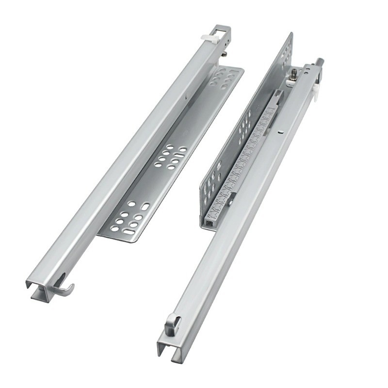 3D Adjustable Under Stage Hidden Drawer with Polishing Process OEM CNC Hardware Parts