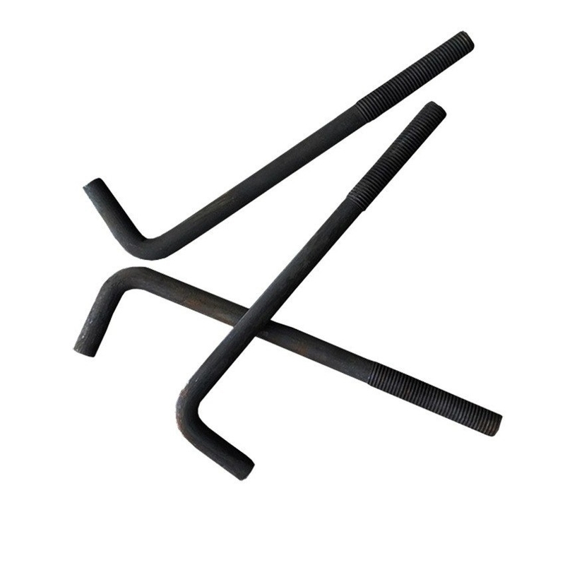 Stainless Steel Precision Hardware Products OEM Plating Concrete L Hook Foundation Bolts