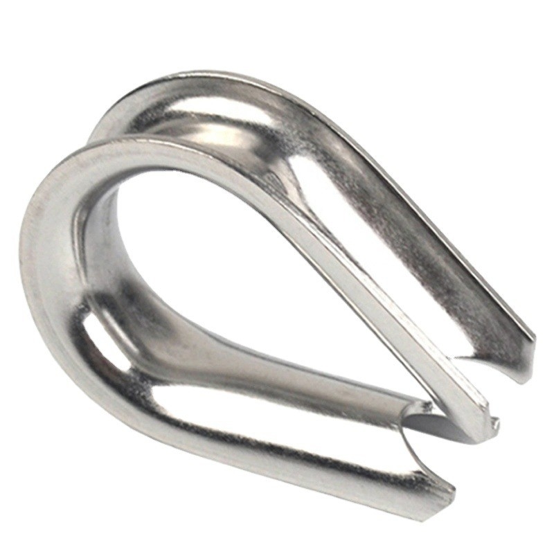 Stainless Steel Wire Rope Thimble for OEM CNC Hardware Parts and Stamping Process