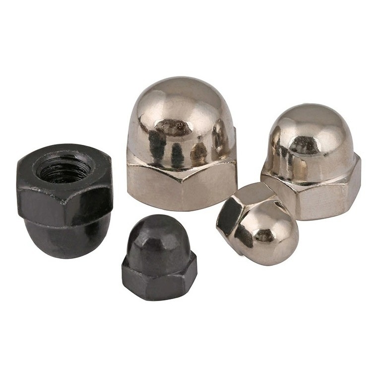 Stainless Steel Hex Cap Nut Hardware for OEM CNC Parts Excellent Performance