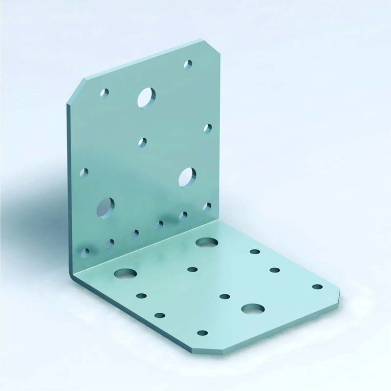 High Duty 90 Degree Angle Brackets Precision Hardware Products with Stamping Process
