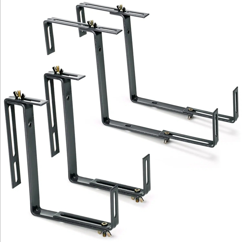 Stamping Process Stainless Steel OEM CNC Hardware Parts Window Frame Support Flower Pot Holder