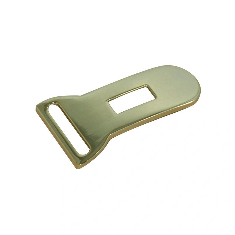 Stainless Steel Square D Type Keychain Square Buckle Shape for OEM CNC Hardware Parts
